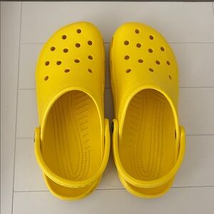 CROCS Bright Yellow Clogs